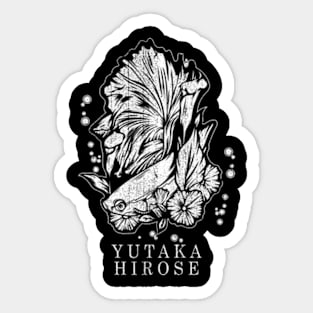 Yutaka hirose japan Sticker